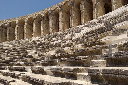 عکس های شهر باستانی آسپندوس , بازدید از شهر باستانی آسپندوس , شهر باستانی آسپندوس
